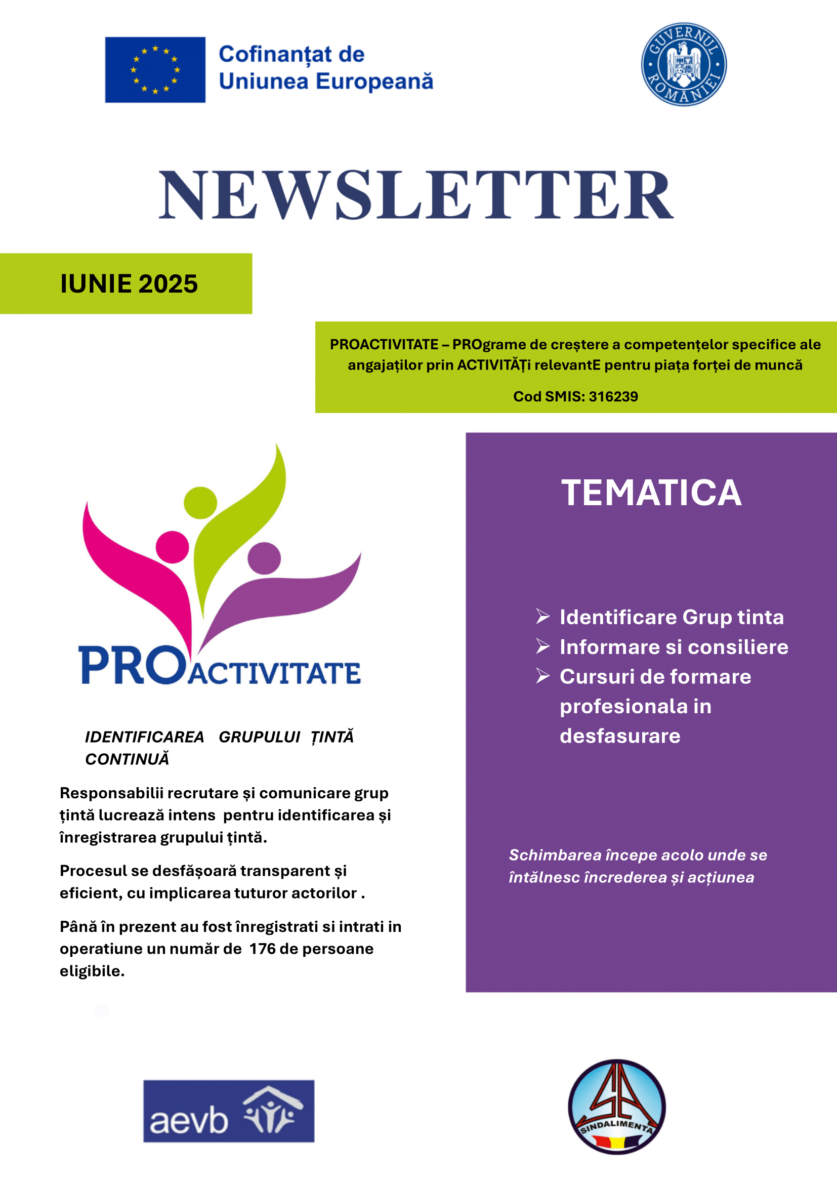 Newsletter Iunie 2025 - Page 1